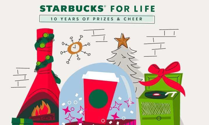 Starbucks For Life Sweepstakes 2023