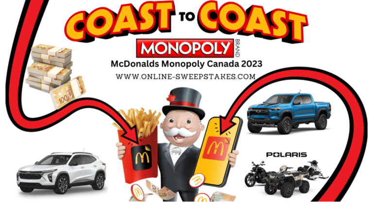 McDonalds Monopoly Canada 2023